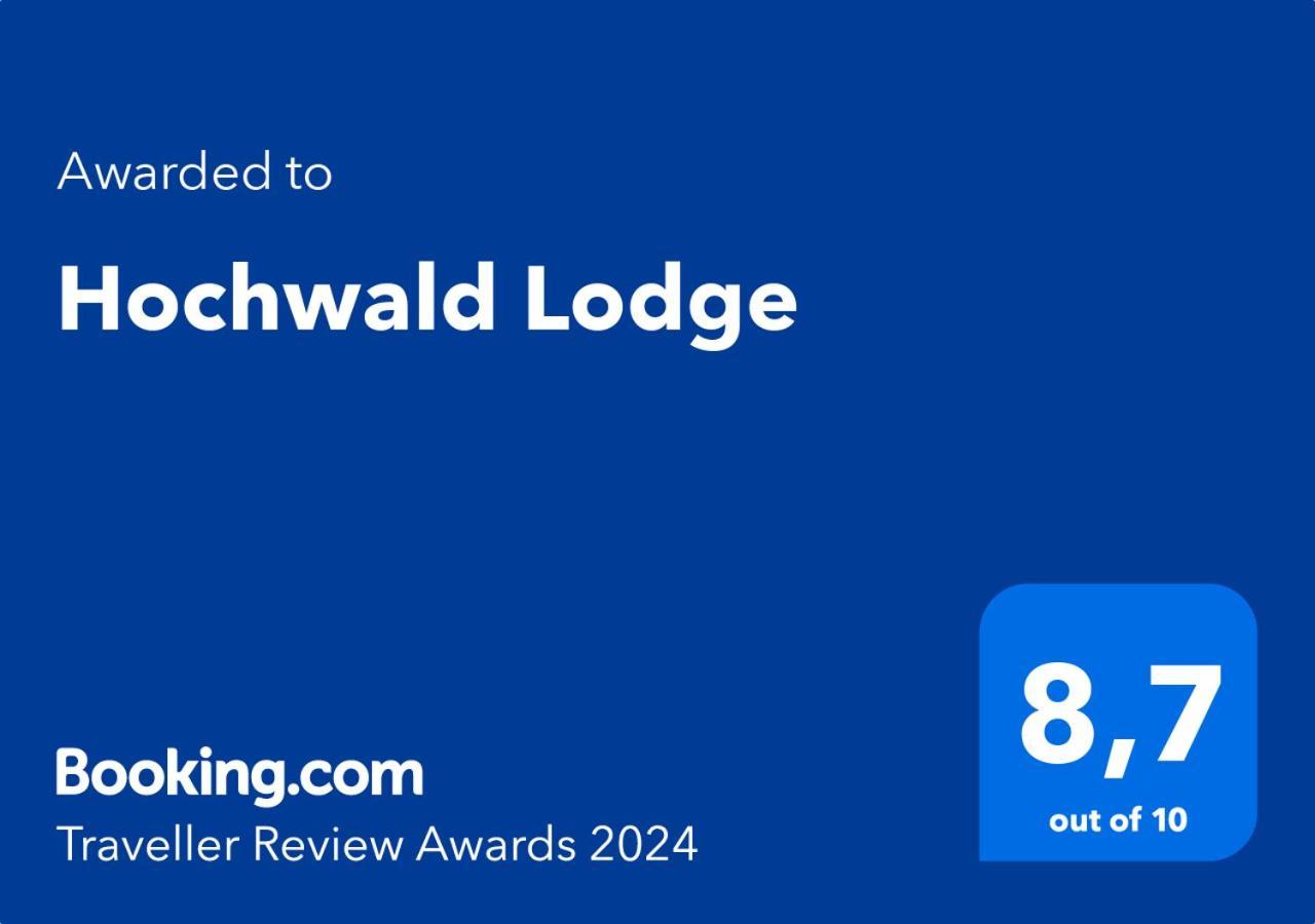 Hochwald Lodge Морбах Экстерьер фото